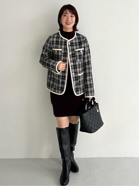rina9678さん(レディース・158cm)の秋コーディネート