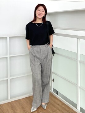 「アイテム（チャーム）」を使った、rina9678さん（レディース・158cm）の春コーディネート