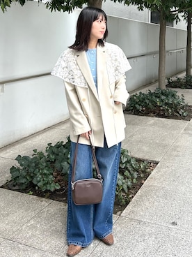 rina9678さん(レディース・158cm)の春コーディネート