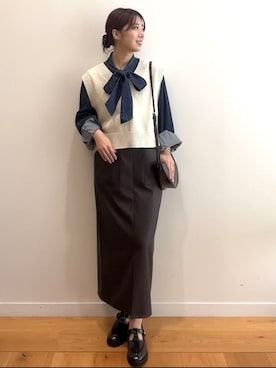 rina9678さん(レディース・158cm)の秋コーディネート