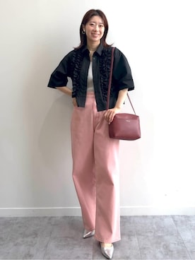 rina9678さん(レディース・158cm)の春コーディネート
