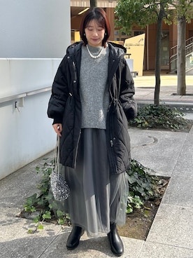 rina9678さん(レディース・158cm)の冬コーディネート