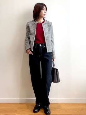 rina9678さん(レディース・158cm)の冬コーディネート