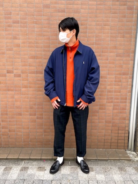「A Day in the Life （アデイインザライフ）のアイテム」を使った、hhhyyytttさん（メンズ・175cm）の冬コーディネート