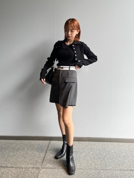 恵利香さん（レディース・156cm）の秋コーディネート