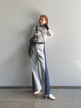 恵利香さん(レディース・156cm)の夏コーディネート