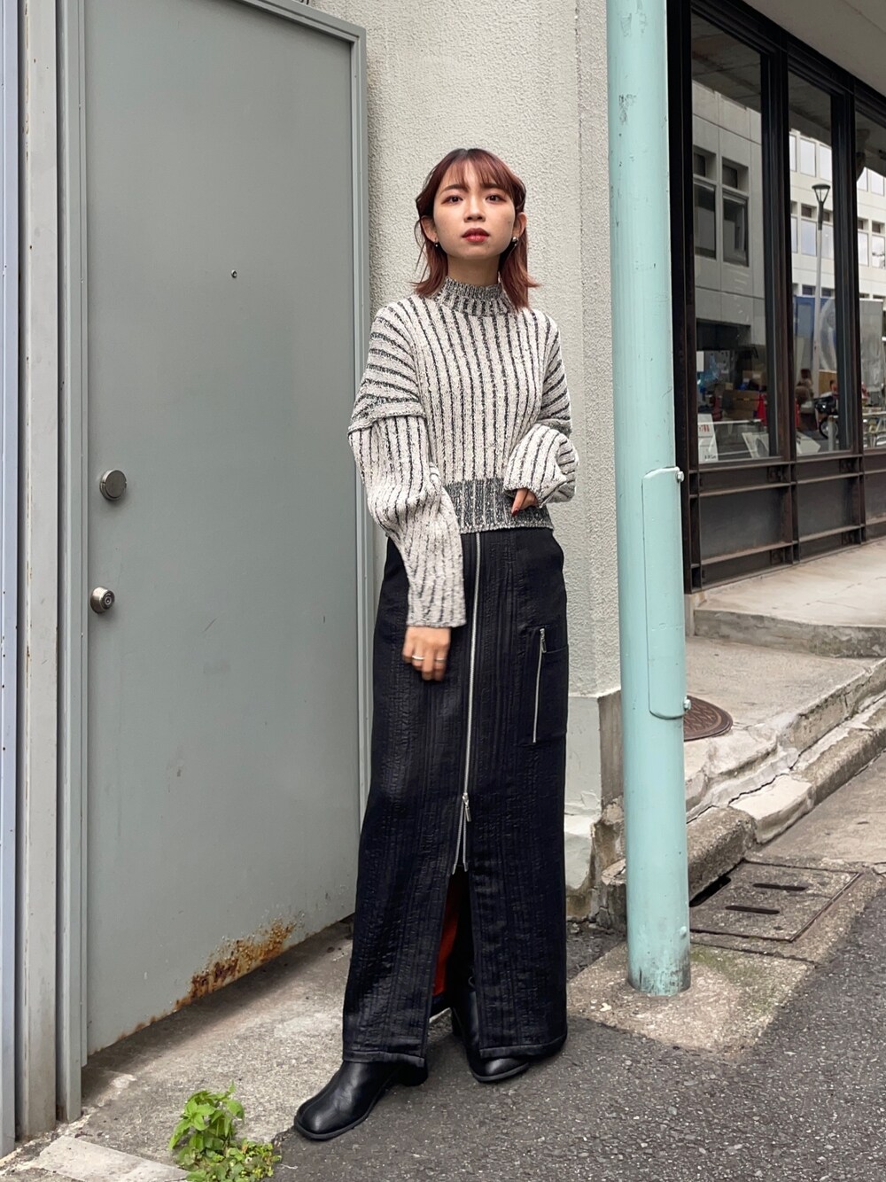 【WEB限定】パスカルジャガードジップスカート WEB限定】パスカルジャガードジップスカートを使った人気