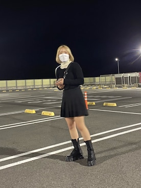 「merongshop（メロンショップ）のアイテム」を使った、ちひろさん（レディース・149cm）の冬コーディネート