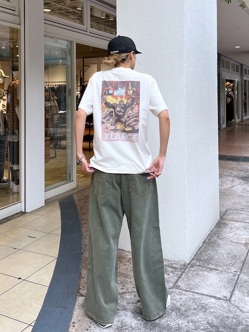 早い者勝ち 大人気 XLARGE COMIC TWO S/S TEE ウォッシュ加工◎ XLARGE COMIC TWO S/S TEE（Tシャツ/カットソー）｜XLARGE
