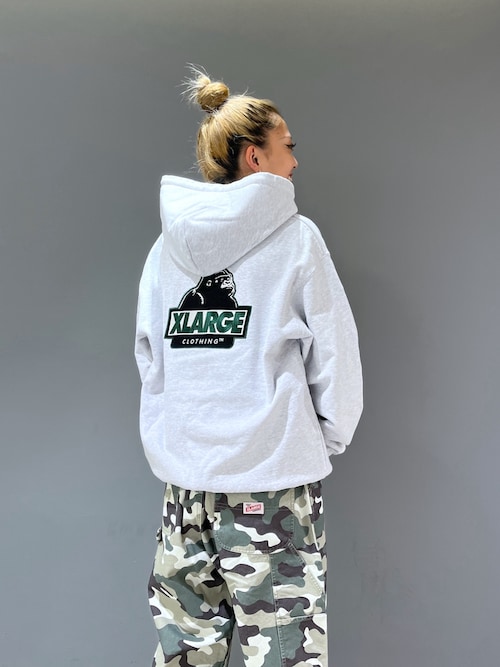 SLANTED OG ZIP HOODED SWEATSHIRT（パーカー）｜XLARGE