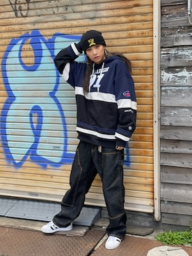 MEIさん（レディース・173cm）の春コーディネート