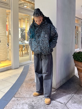 「XLARGE（エクストララージ）のアイテム（その他アウター）」を使った、MEIさん（レディース・173cm）の秋コーディネート