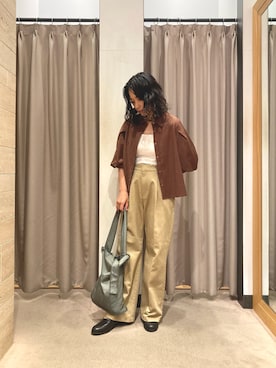 TANAKAさん（レディース・156cm）の秋コーディネート