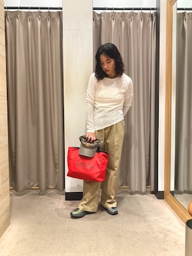 TANAKAさん（レディース・156cm）の秋コーディネート