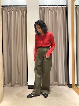 TANAKAさん（レディース・156cm）の秋コーディネート