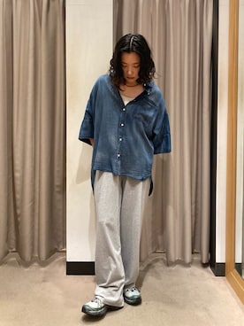 「ONIT（オニット）のアイテム」を使った、tanakaさん（レディース・156cm）の夏コーディネート