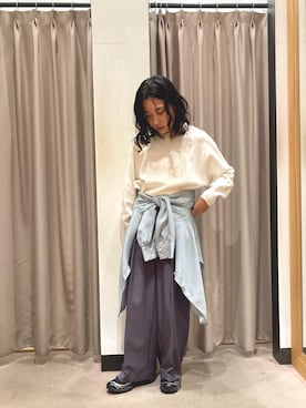 TANAKAさん（レディース・156cm）の秋コーディネート