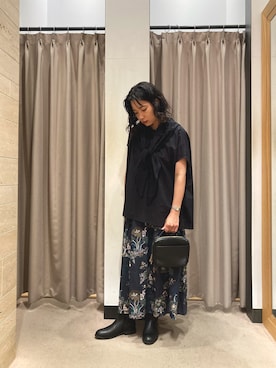 「RODE SKO（ロデスコ）のアイテム（ブーツ）」を使った、TANAKAさん（レディース・156cm）の夏コーディネート