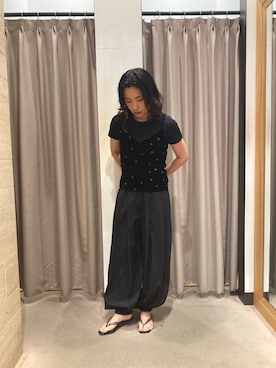 TANAKAさん（レディース・156cm）の夏コーディネート