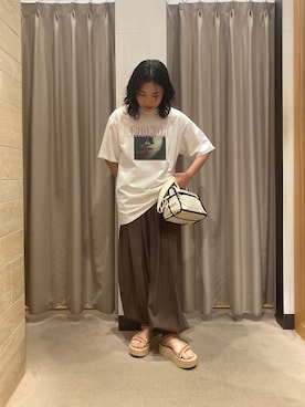 TANAKAさん（レディース・156cm）の夏コーディネート