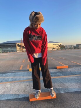 ayanaさん（レディース・169cm）の冬コーディネート