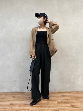 「ほめられ本命コーデ」｜shino hayasakiさん（レディース・165cm）の冬コーディネート
