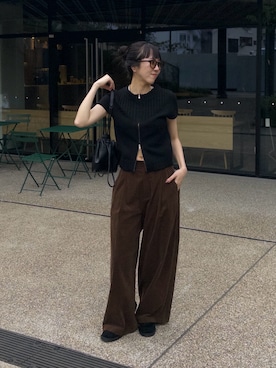 shino hayasakiさん（骨格ナチュラル・レディース・165cm）の秋コーディネート