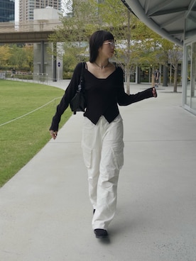 shino hayasakiさん（骨格ナチュラル・レディース・165cm）の秋コーディネート