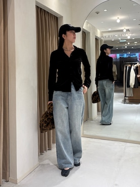 「CAPRICIEUX LE'MAGE（カプリシューレマージュ）のアイテム（ハンドバッグ）」を使った、shino hayasakiさん（レディース・165cm）の秋コーディネート