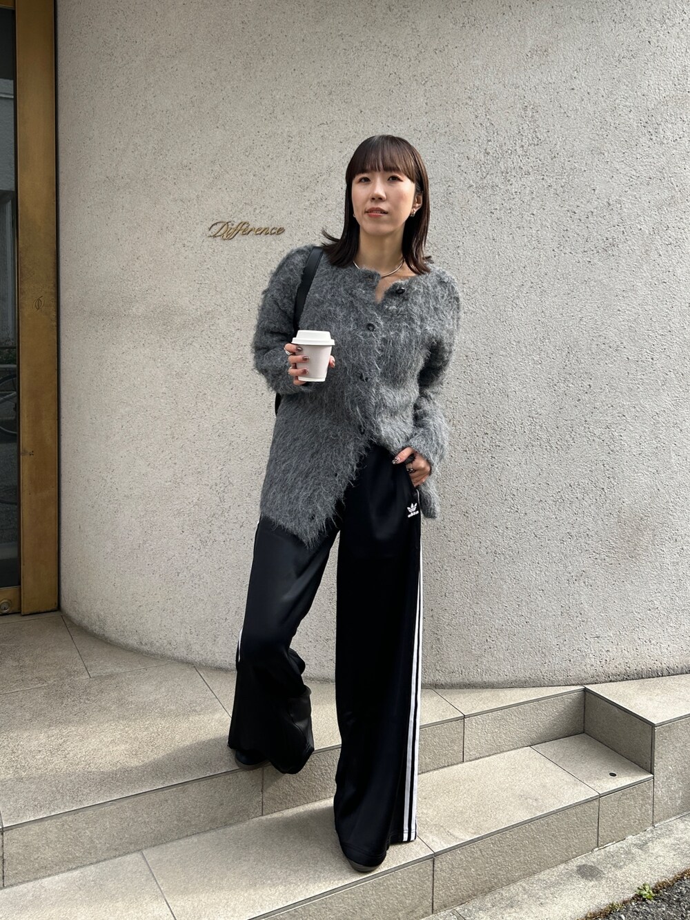 カプリシューレマージュ/2WAYシャギーカーディガン/定価¥11,990/レッド 2WAYシャギーカーディガン | CAPRICIEUX LE'MAGE(カプリシュレ