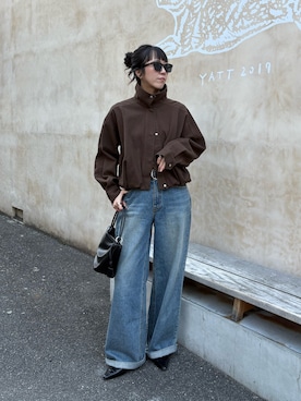 shino hayasakiさん（レディース・165cm）の冬コーディネート