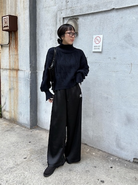 「アイテム（ローファー）」を使った、shino hayasakiさん（レディース・165cm）の秋コーディネート