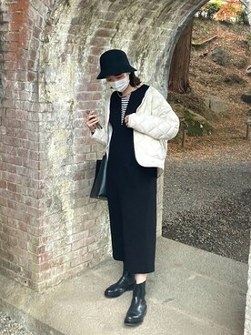 shino hayasakiさん（レディース・165cm）の冬コーディネート