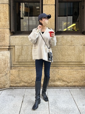 shino hayasakiさん(レディース・165cm)の冬コーディネート