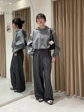 shino hayasakiさん（骨格ナチュラル・レディース・165cm）の秋コーディネート