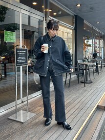 CAPRICIEUX LE'MAGE（カプリシューレマージュ）の「デニムカバーオール