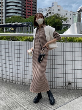 shino hayasakiさん（レディース・165cm）の秋コーディネート