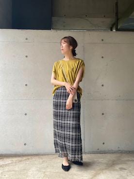 「ピスタチオ」｜shino hayasakiさん（レディース・165cm）の夏コーディネート