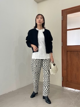 「チェック柄に恋してる」｜shino hayasakiさん（レディース・165cm）の秋コーディネート