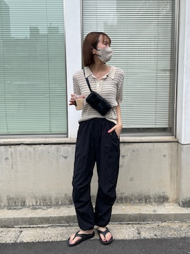 shino hayasakiさん（レディース・165cm）の夏コーディネート