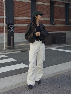 shino hayasakiさん（骨格ナチュラル・レディース・165cm）の秋コーディネート