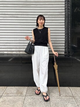 shino hayasakiさん（レディース・165cm）の夏コーディネート