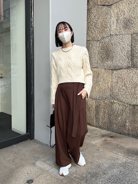 shino hayasakiさん（レディース・165cm）の秋コーディネート