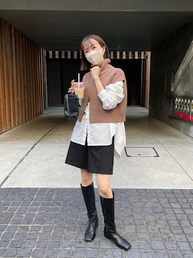 shino hayasakiさん（レディース・165cm）の秋コーディネート