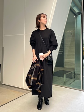 「チェック柄に恋してる」｜shino hayasakiさん（レディース・165cm）の秋コーディネート