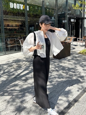 「春服デビュー宣言」｜shino hayasakiさん（レディース・165cm）の春コーディネート