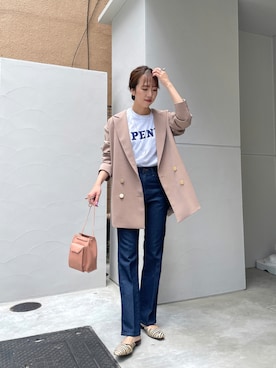 shino hayasakiさん（レディース・165cm）の夏コーディネート