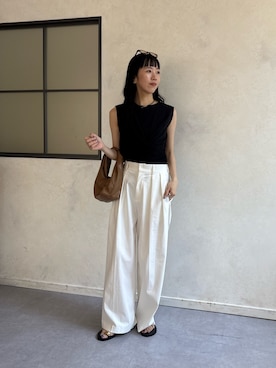 shino hayasakiさん（骨格ナチュラル・レディース・165cm・30代）の夏コーディネート