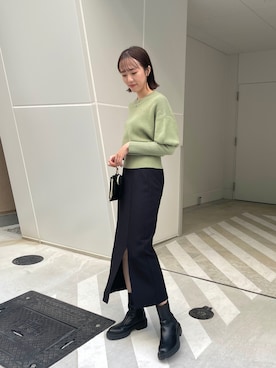 「マイベストコーデ2021」｜shino hayasakiさん（レディース・165cm）の冬コーディネート