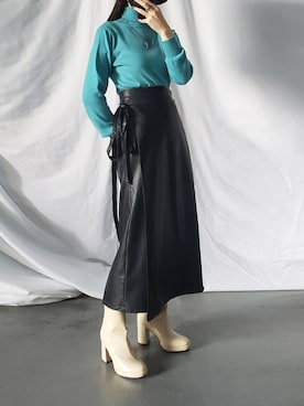 me+emselectさん（レディース・154cm）の冬コーディネート
